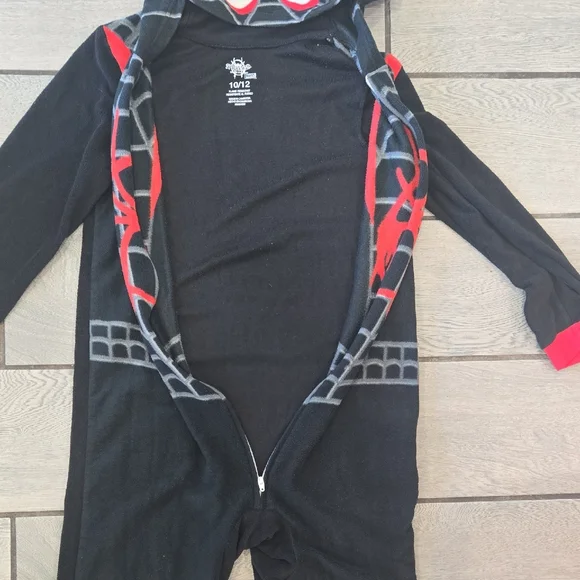 Marvel Spider-Man Into the Spider-Verse Fleece Onesie – Kids‎ 10/12 - Picture 6 of 7